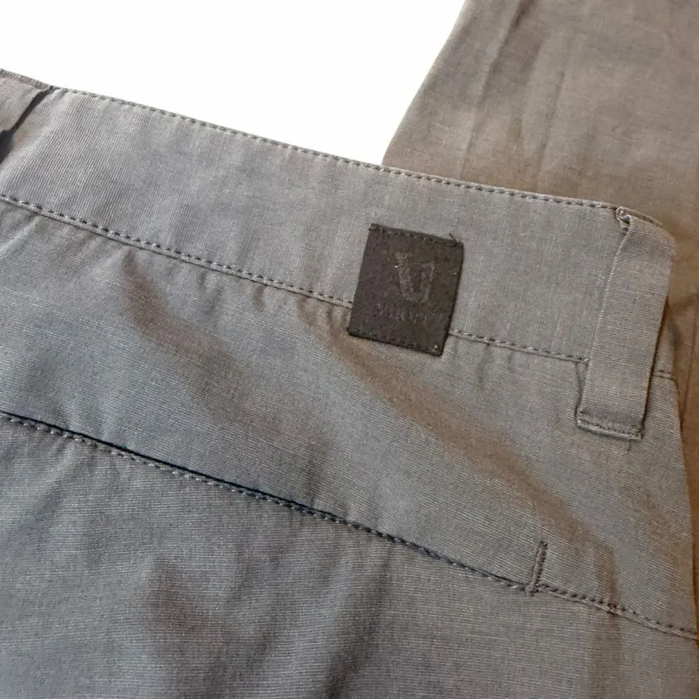 Vuori The Rise The Shine Flat Front Aim Grey Pant’s Style V431 Men's Sz 28